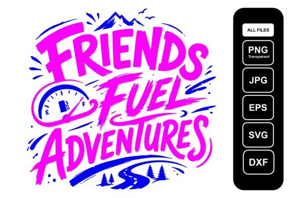 Funny Friendship Quote Typography Design: Graphics for Crafts & Content