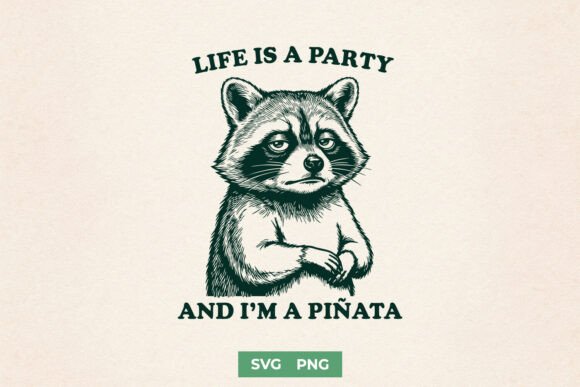 Life is a Party and I Am a Pinata SVG: Crafts & Graphics