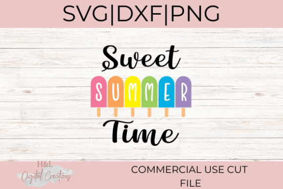 Sweet Summer Time SVG: Graphics for Crafts